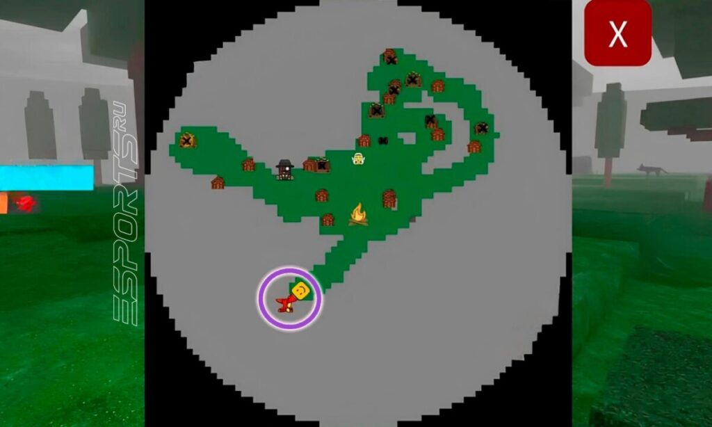 Местоположение наковальни в 99 ночей в лесу