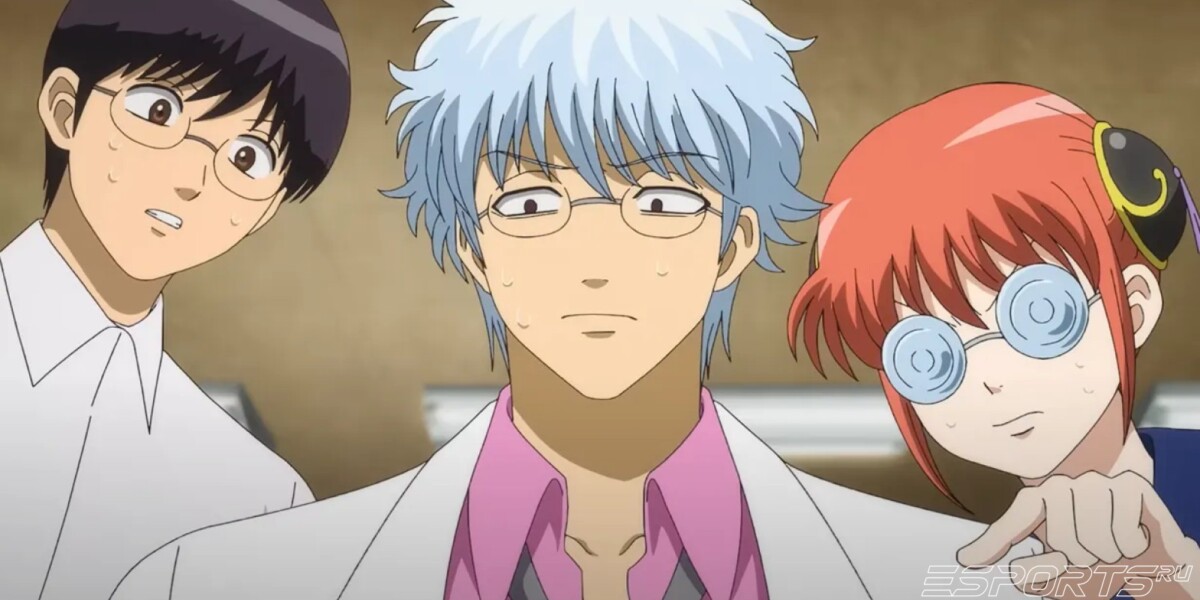 Кадр из аниме Гинтама: 3-Z класс Гинпачи-сэнсэя