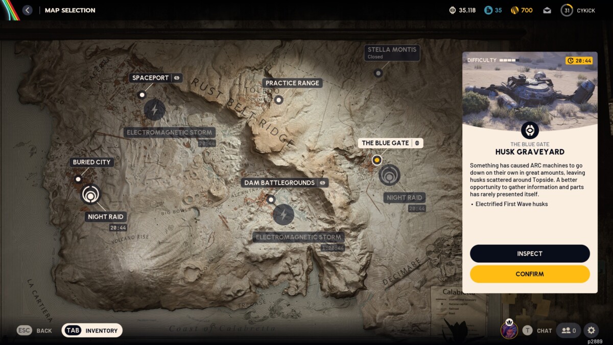 Arc raiders Husk Graveyard