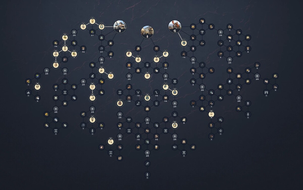 Древо исследований в Anno 117