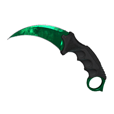 Керамбит | Гамма-волны Изумруд