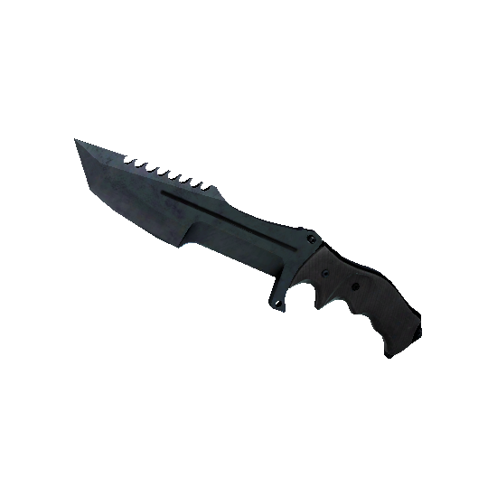 Охотничий нож | Вороненая сталь