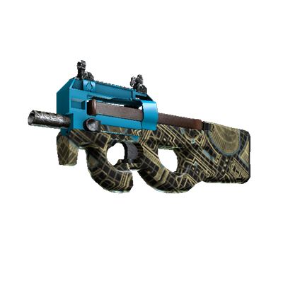 P90 | Чертёж-негатив