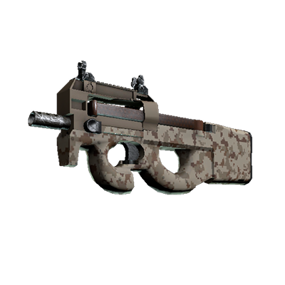 P90 | Пиксельный камуфляж «Пустыня»