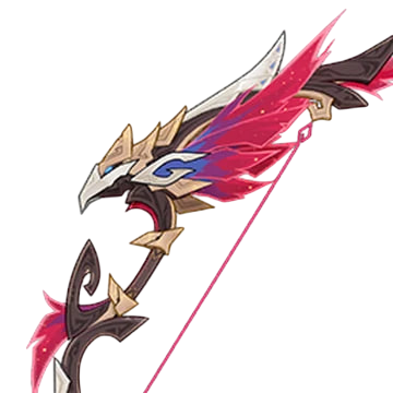 Алое перо звёздного грифа в Genshin Impact