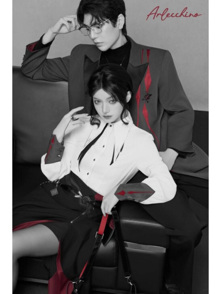 HoYoverse представили одежду, вдохновленную персонажем Арлекино из Genshin Impact