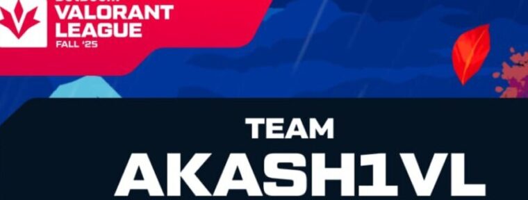 Team Akash1vl — шестая команда на BetBoom VALORANT League: Fall 2025