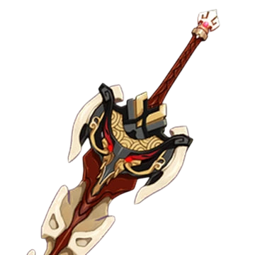 Меч драконьей кости в Genshin Impact