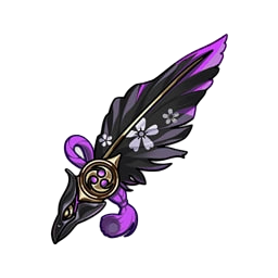 Эмблема рассечённой судьбы перо в Genshin Impact