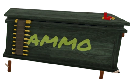 Ящик с боеприпасами 99 ночей в лесу