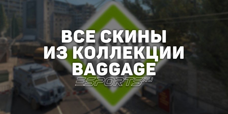 Все скины из коллекции Baggage в CS2