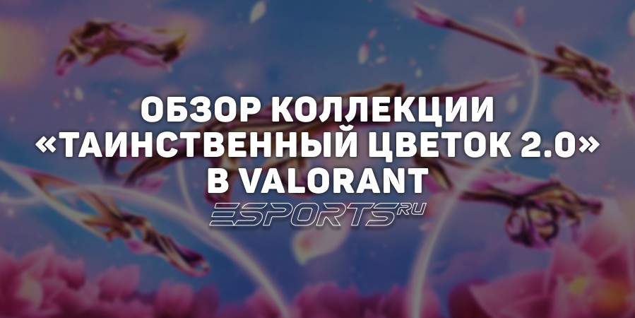Коллекция «Таинственный цветок 2.0» в VALORANT: дата выхода и анимации осмотра