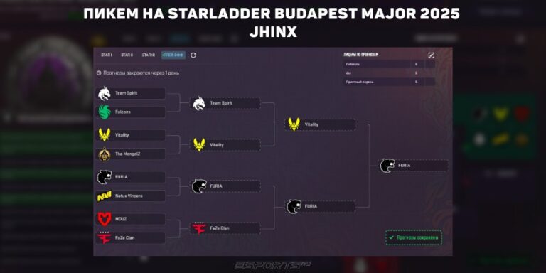 пикем на мажор бухарест 2025 плей-офф jhinx