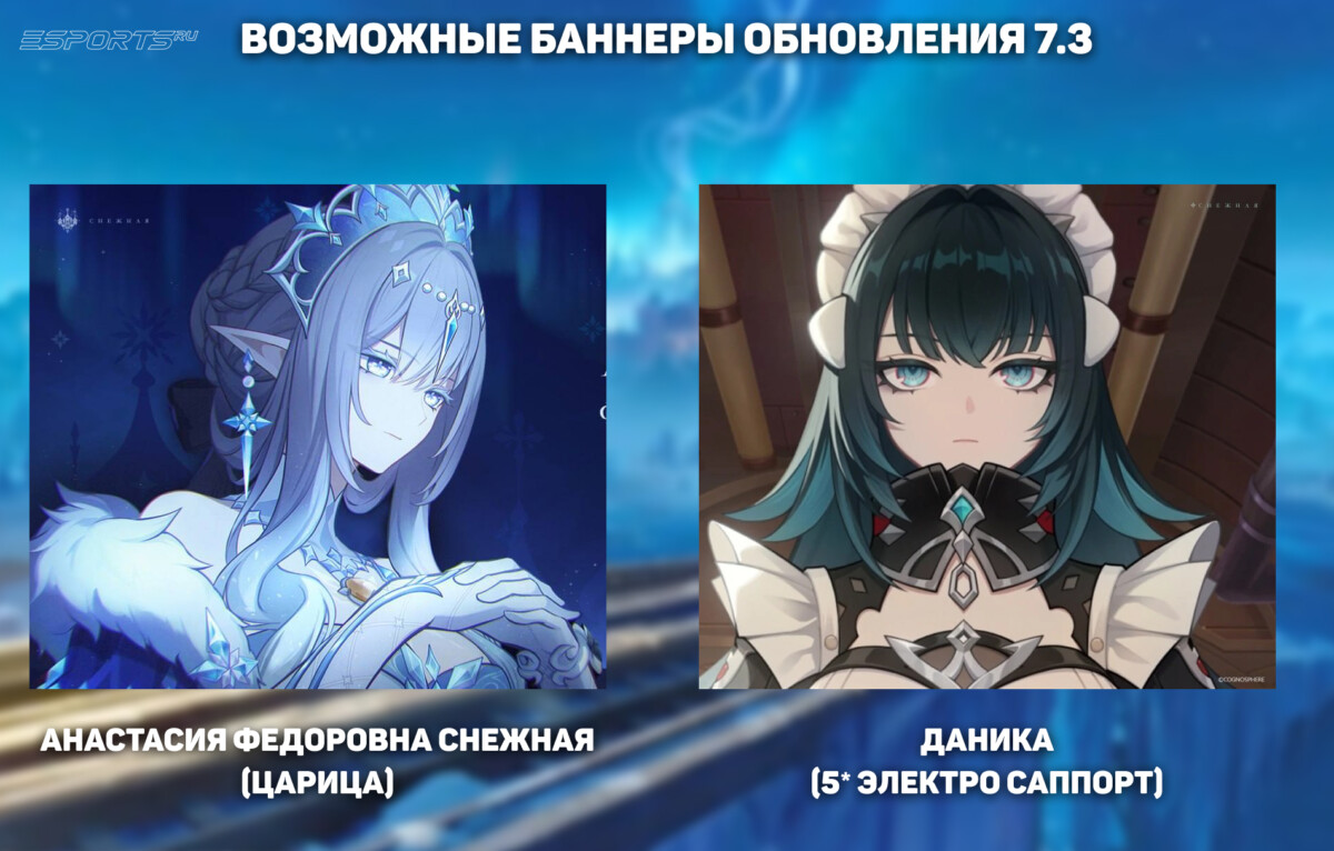 Возможные баннеры обновления 7.3 в Genshin Impact