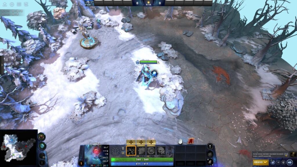 Стиль интерфейса Лабиринт Аганима 2021 в Dota 2