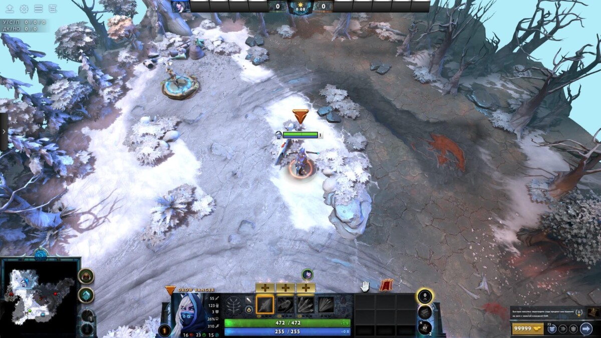 Стиль интерфейса The International 2021 в Dota 2