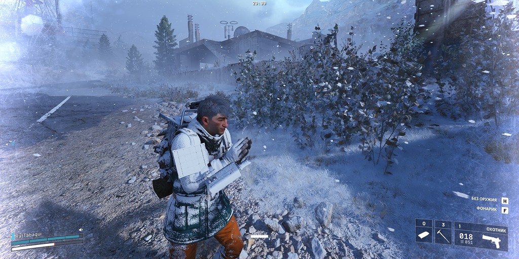 АРК Рейдерс &ldquo;Заморозки&rdquo; &mdash; эффект обморожения на рейдере в зимнем рейде