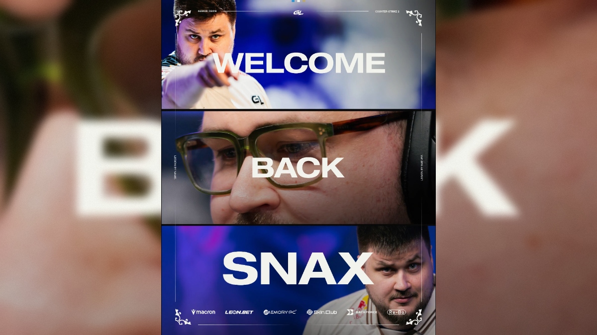 Snax вернулся в GamerLegion