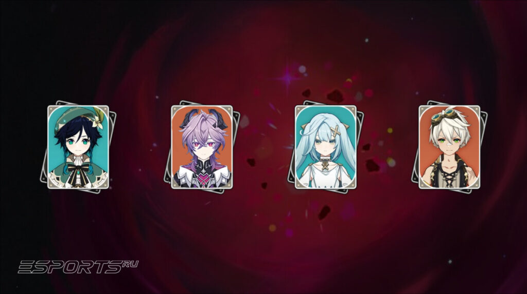 Отряд для Мрачного Натиска в Genshin Impact 6,2