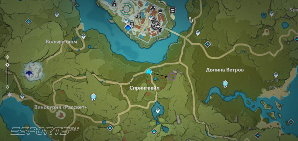 Усыпальница глубин в Мондщтате