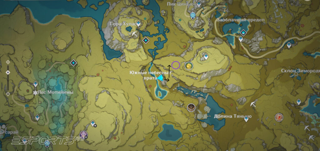 Усыпальница глубин в Ли Юэ