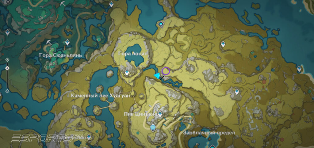 Усыпальница глубин в Ли Юэ