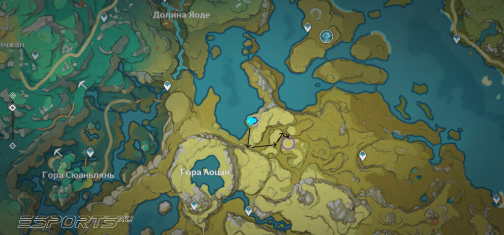 Усыпальница глубин в Ли Юэ