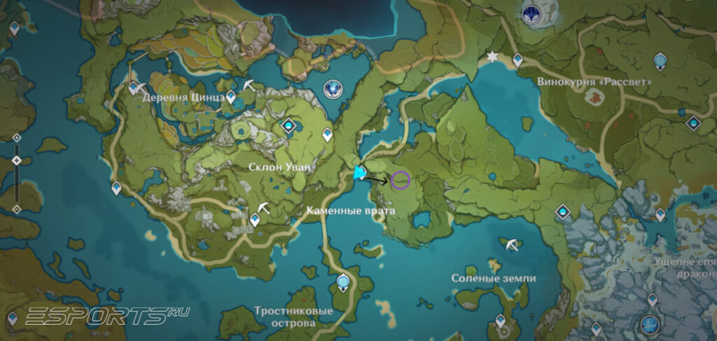 Усыпальница глубин в Ли Юэ