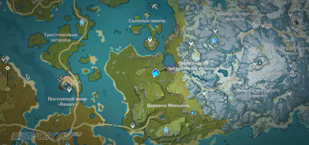 Усыпальница глубин в Ли Юэ