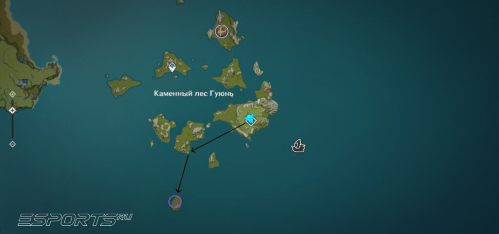 Усыпальница глубин в Ли Юэ