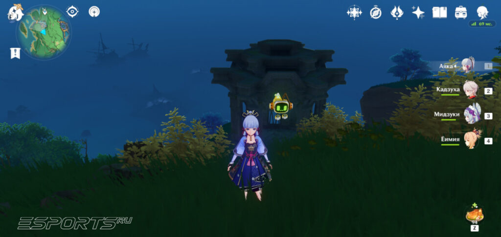 Усыпальница глубин в Инадзуме