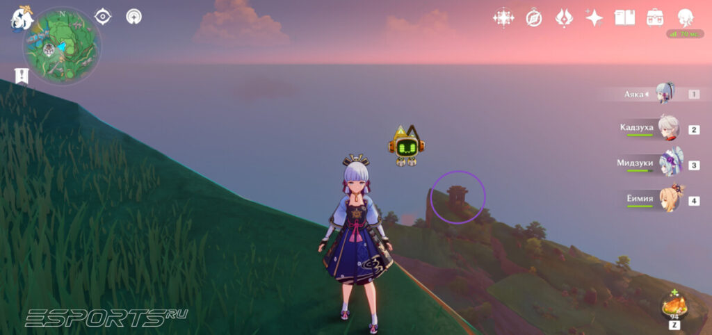 Усыпальница глубин в Инадзуме