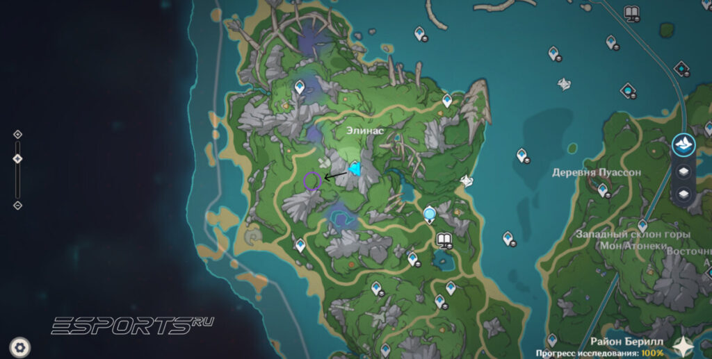 Усыпальницы глубин в Фонтейне