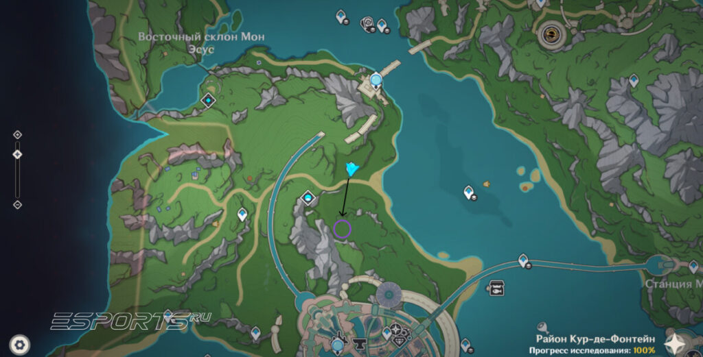 Усыпальницы глубин в Фонтейне