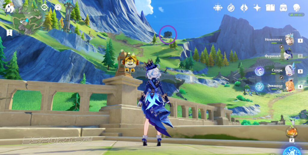 Усыпальницы глубин в Фонтейне