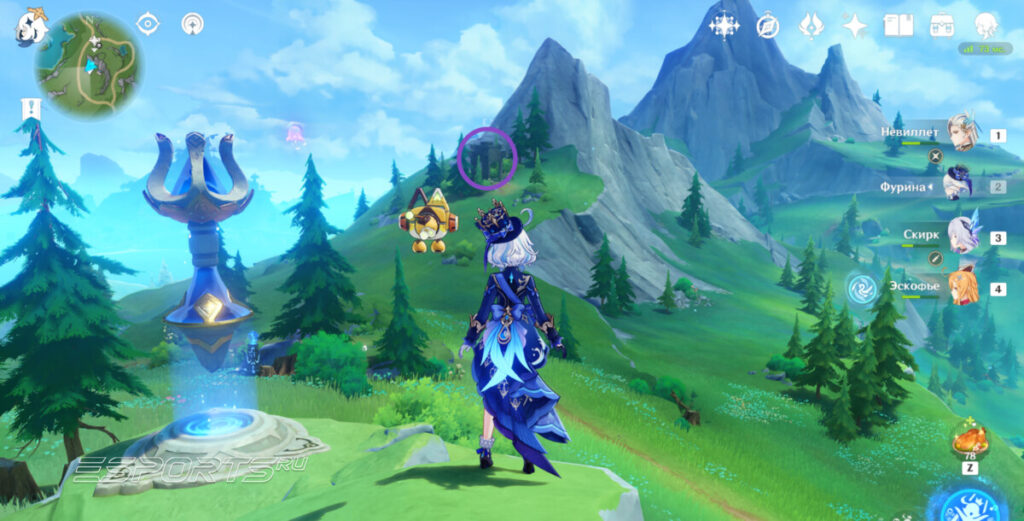 Усыпальницы глубин в Фонтейне