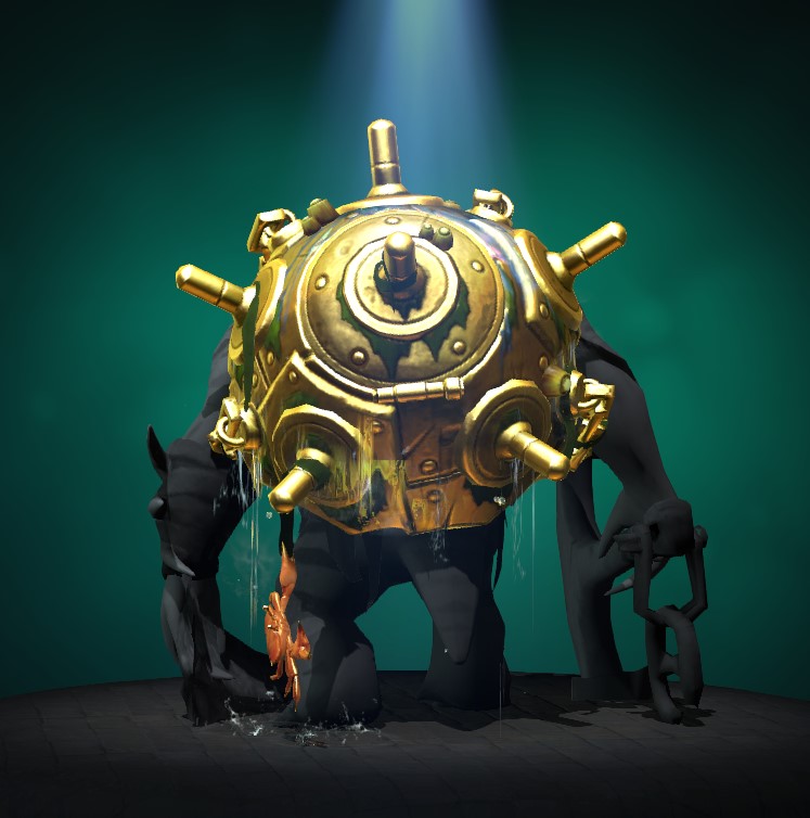 Golden Deepshock Destroyer