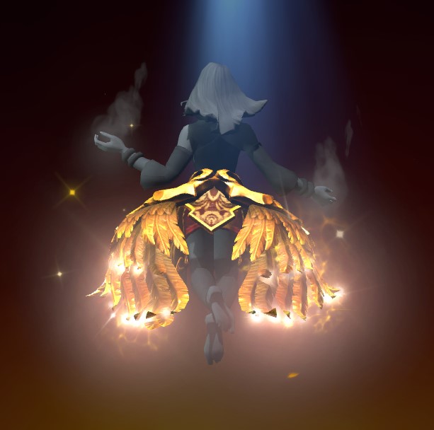 Golden Wyrmwrought Flare