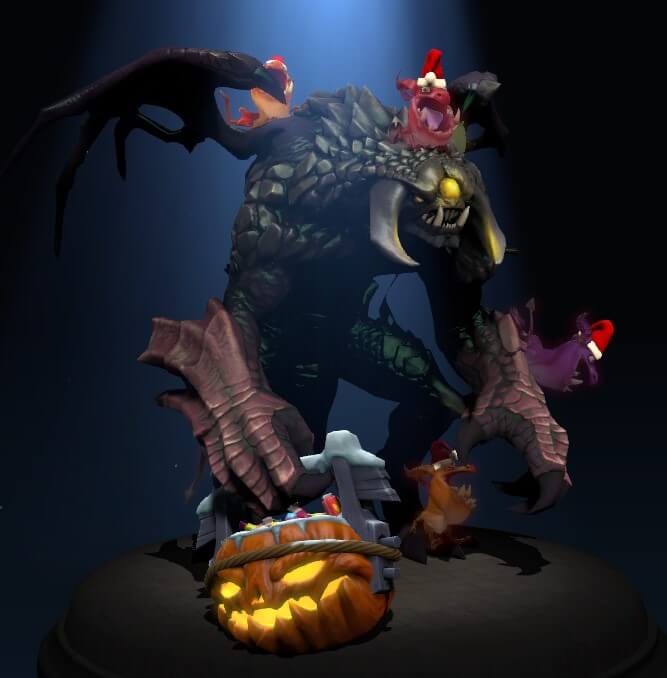 Стиль Aghanim's Roshan для Рошана в Дота 2