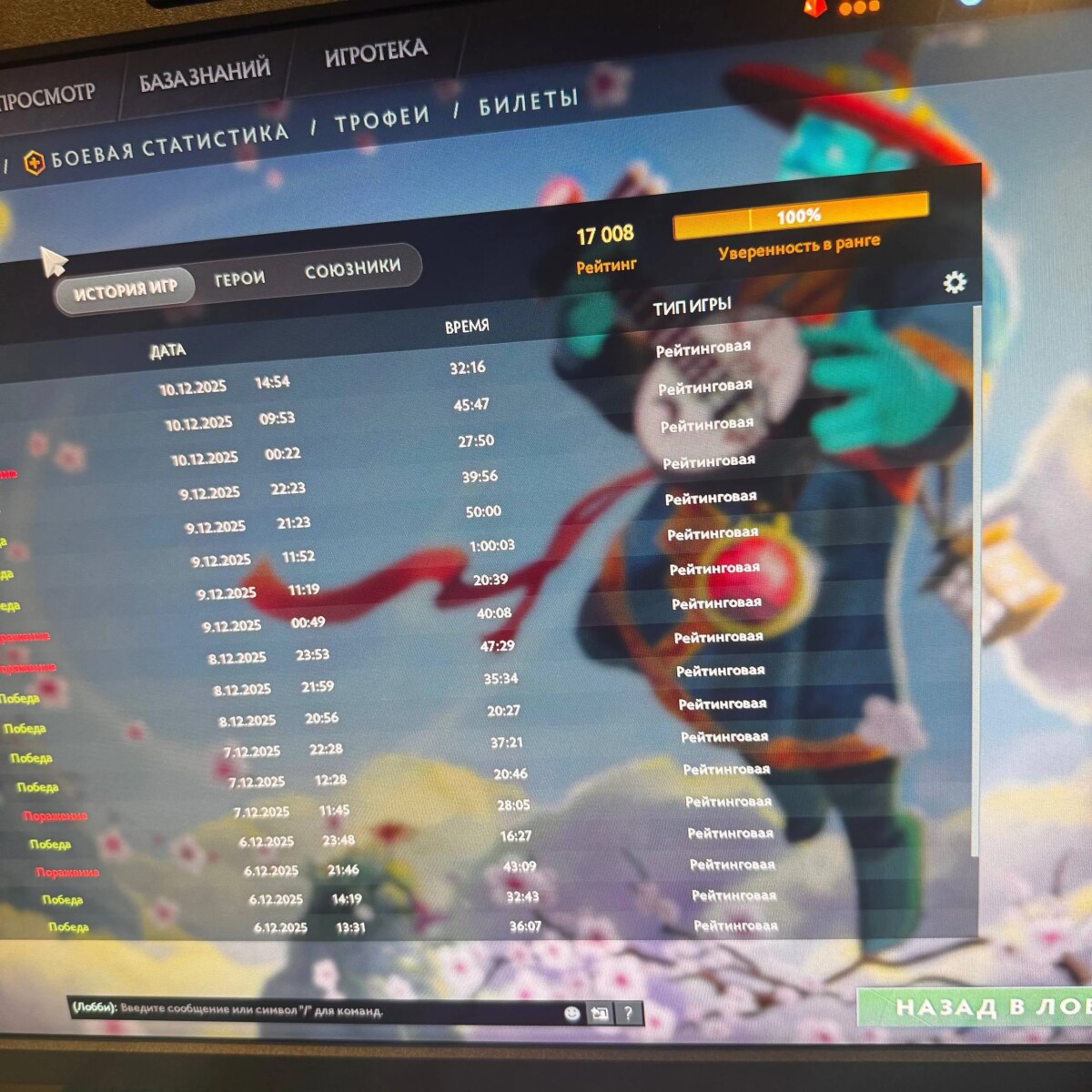 История игр Ильи &ldquo;Yatoro&rdquo; Мулярчука