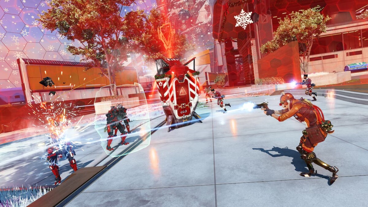 Спектры, которые охраняют груз с мифической добычей в Апекс Легендс