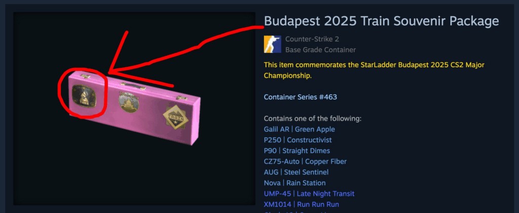 Сувенирный набор Budapest 2025