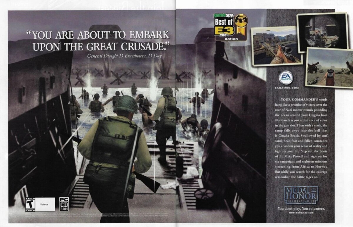 Анонс Medal of Honor: Allied Assault на ПК