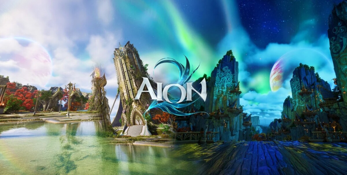 Заставка с лого Aion 2
