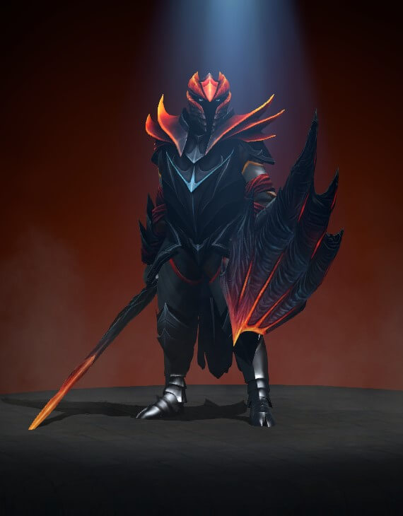 Knight of the Burning Scale