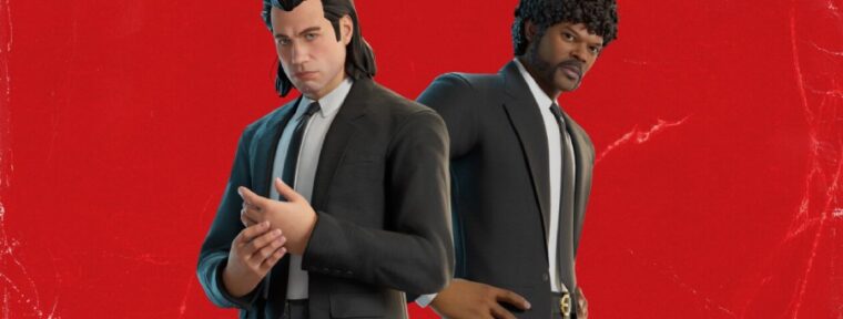 В Fortnite вышли скины Винсента и Джулса из «Криминального чтива»