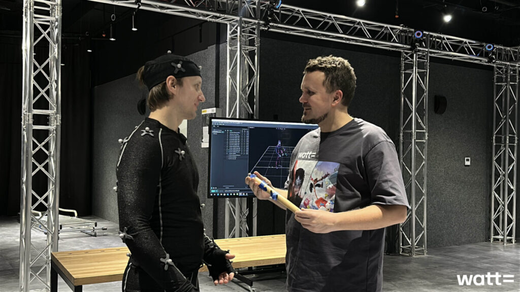 mocap-съёмка "Царевны"