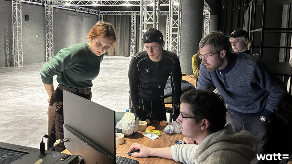 mocap-съёмка "Царевны"