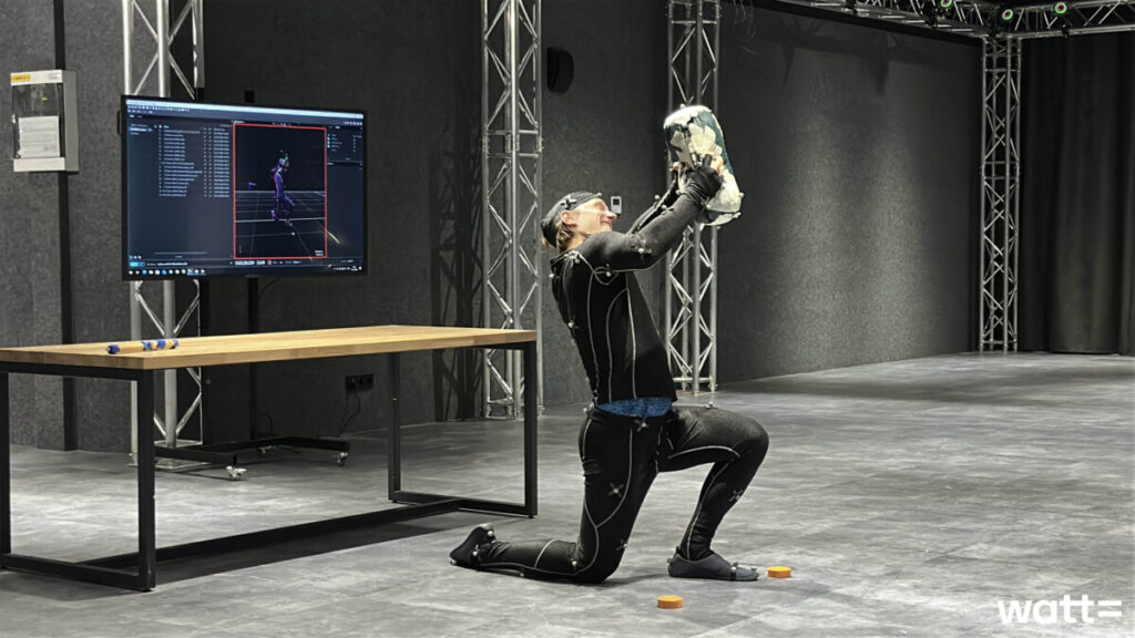 mocap-съёмка "Царевны"