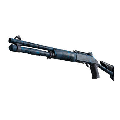 XM1014 | Смешанный синий камуфляж